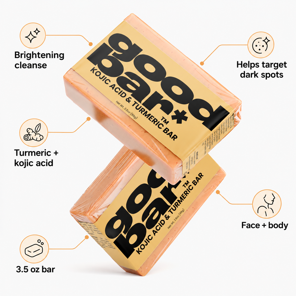 Kojic Acid & Turmeric Soap